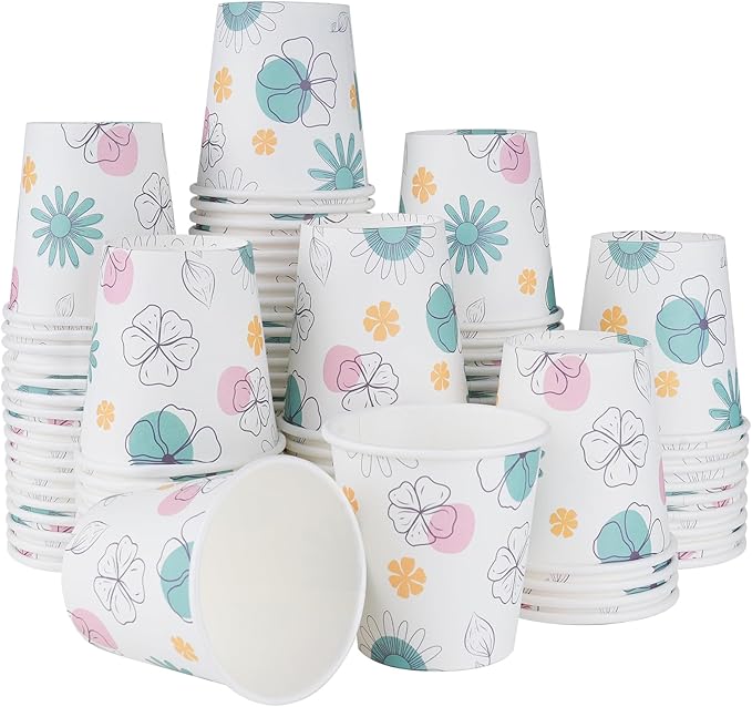Lamosi 300 Pack 3 oz Bathroom Cups, Small Disposable Paper Mouthwash Cups | by BuyNow