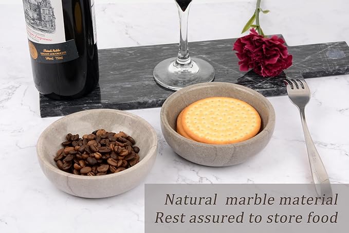 Jewelry Dish,Natural Marble Jewelry Dish,Trinket Tray,Ring Holder,Key Bowl,Unique Jewelry Tray for Home Decoration,Mother's Day,Birthday and Other Holiday Gifts(Yellow Grey)