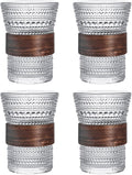 Polka Dots Glass Coffee Mug | 4-Pack by Boxonly