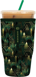 Sok It JavaSok Iced Coffee & Cold Soda Insulated Neoprene Cup Sleeve (City Limits, Large: 30-32oz)