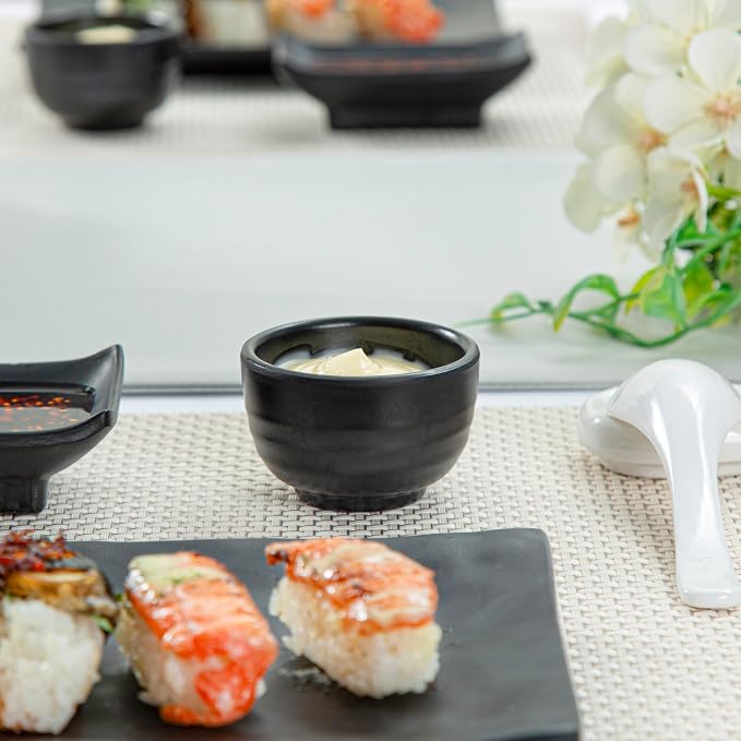 Restaurantware Voga 2 Ounce Sauce Cups 10 Round Dipping Cups - Image 6