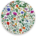 Coasters for Drinks Coaster Drink Set Decorative Coffee Table Desk Cup Mat Spring Cute Cork Bar Backing Round Home Decor Green Leaf Floral Herb06
