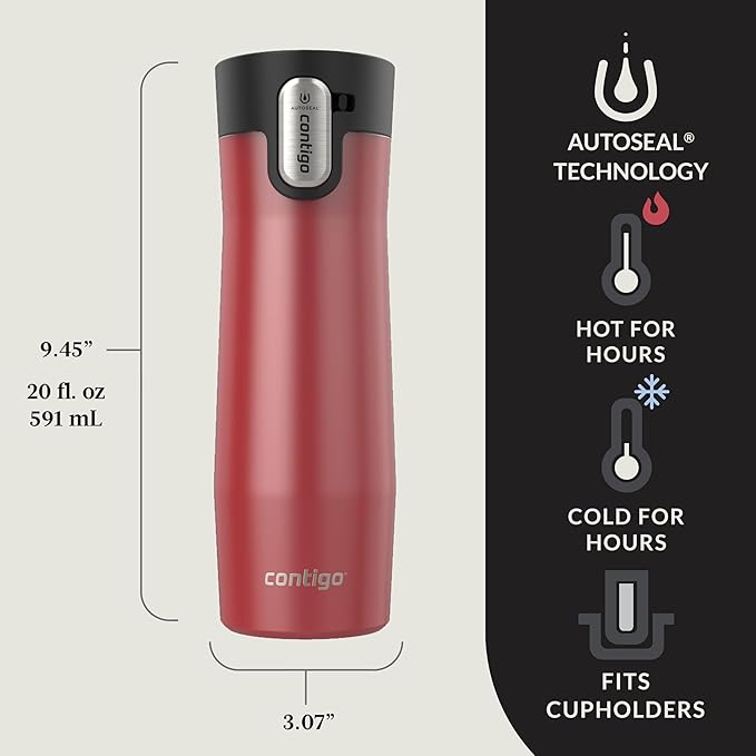 Contigo AUTOSEAL West Loop Vacuum-Insulated Stainless Steel Travel Mug - Image 2