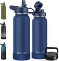 CIVAGO 40 oz Insulated Stainless Steel Water Bottle by CIVAGO
