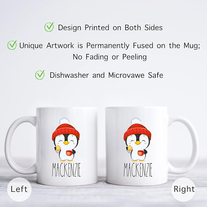 Personalized Mug for Kids, Girls | Customized Hot Chocolate, Coffee & Tea Cup | - Image 2