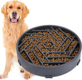 TOBYTO Slow Feeder Dog Bowls Large Medium Breed, Anti-Choking Slow Eating Dog by TOBYTO