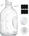 Syntic 64 Oz Glass Milk Bottle by Syntic