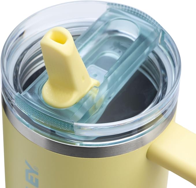 STANLEY Quencher ProTour Flipstraw Tumbler, 30 oz, Pomelo | Built-In Straw & - Image 2