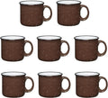 Set of 8 Ceramic Campfire Mugs – 15 Oz, Camping – Customizable by GiftsbyDesign