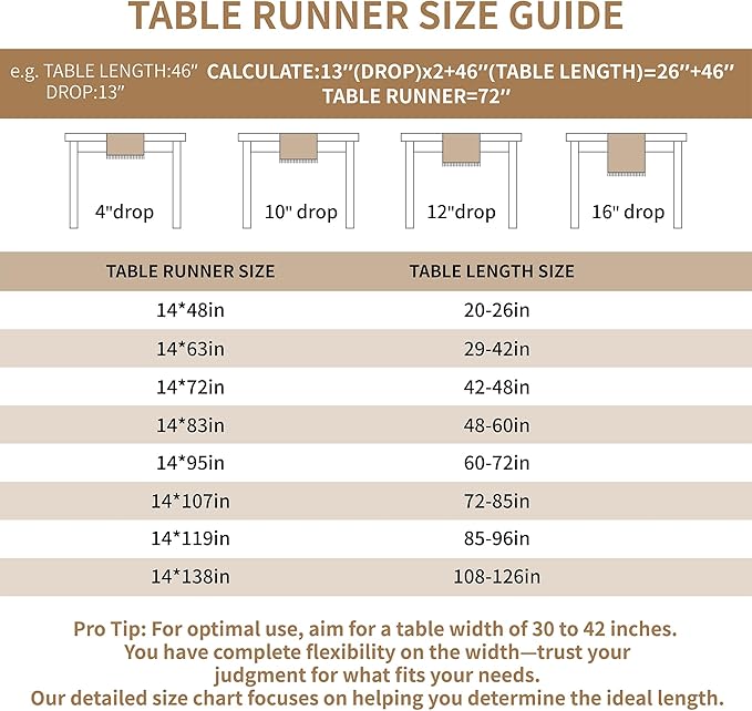 14x63 Damask Table Runner Waterproof French Vintage Dresser Scarf | Tired of a - Image 7