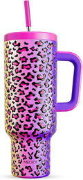 Meoky 50 oz Tumbler with Handle, Tumbler with Lid and Straw, Insulated by MEOKY