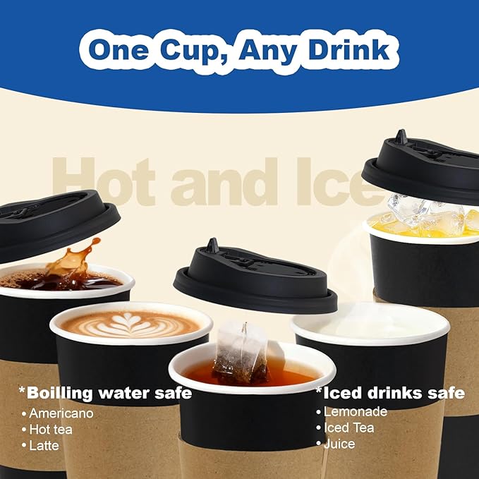 12 oz 500 Pack Coffee Cups - Image 6
