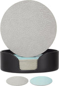 Leetaltree Reversible Leather Coasters Set of 12 by Leetaltree-ArtatEveryTable