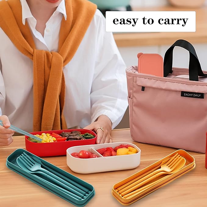 Camping Utensil Set, Reusable Utensils Set - Image 6