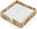 Napkin Holder for Table, Woven Water Hyacinth Napkin Holders For Paper Napkins by Unknown