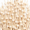 200 Pcs Cocktail Picks, 4.7 Inch Toothpicks for Appetizers, Bamboo Cocktail Sticks Skewers for Drinks, Desserts, Charcuterie, Wedding Party Fancy Toothpicks, Natural Pearl Mini Food Picks Decorative