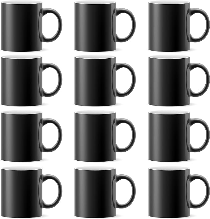 TANGLONG 11oz Tazas Magicas Para Sublimacion Mug Set of 12-Color Changing | by TANGLONG