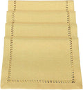 Grelucgo Handcrafted Solid Color Dining Table Placemats, Double-Hemstitched) by Grelucgo