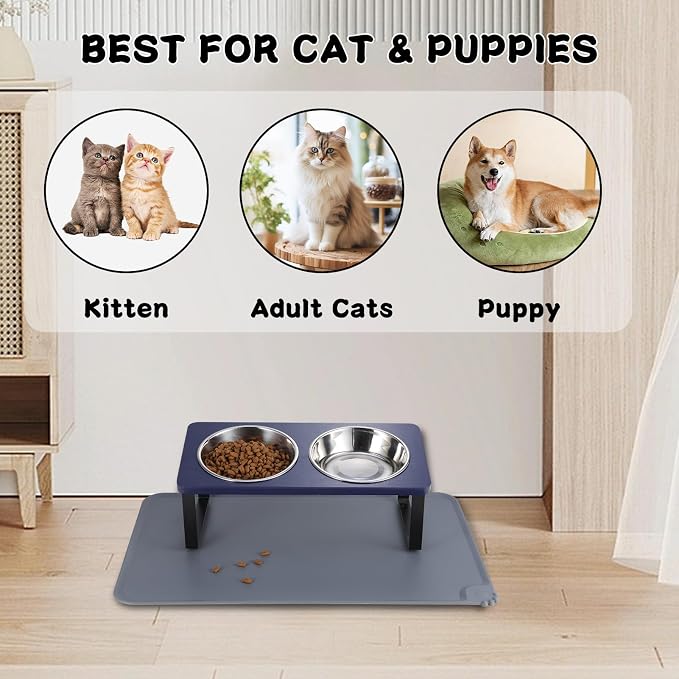 Summark Upgraded Elevated Cat Bowls - Image 6