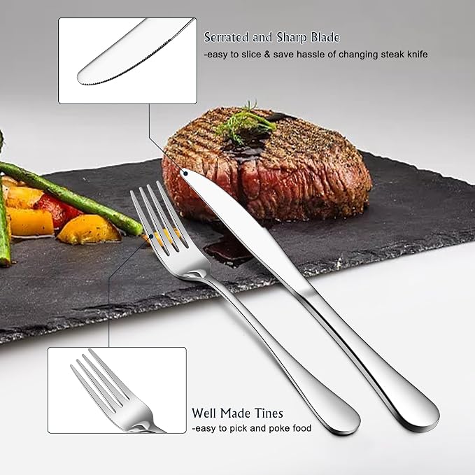 E-far Forks, Spoons and Knives Set - Image 4