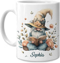 Hyturtle Autumn Gnome Coffee Mug 11oz – Autumn Gnome Mug Gifts by Hyturtle