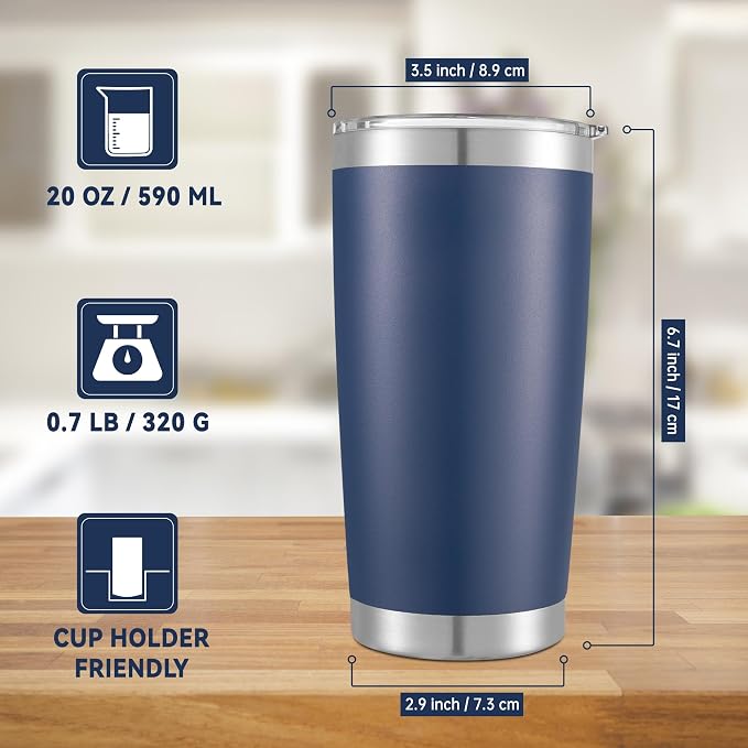 20 oz Tumblers Stainless Steel Tumbler - Image 5