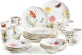 Lenox Butterfly Meadow Porcelain 28-Piece Dinnerware Set by Lenox