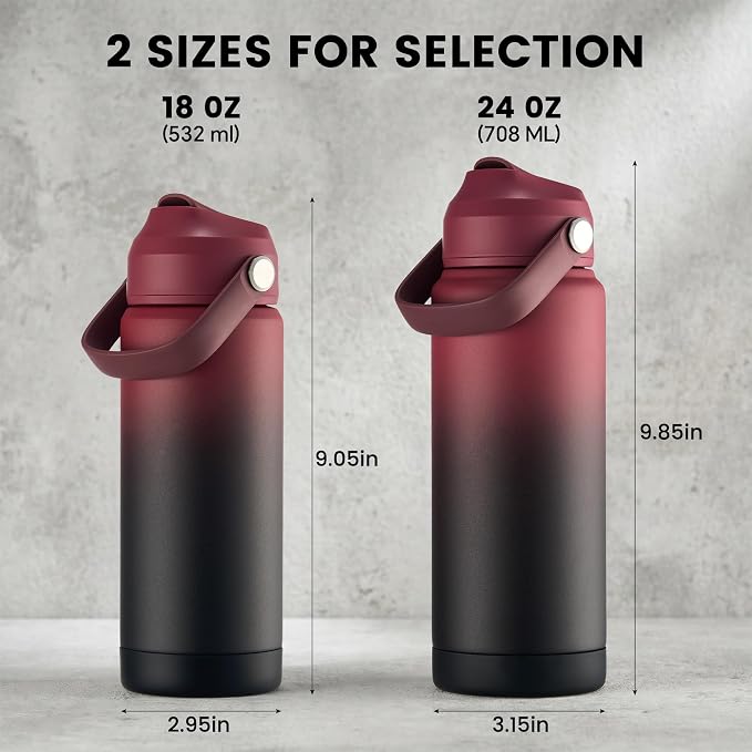 Fijinhom 24 oz Insulated Water Bottle - Image 2