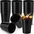 Yungyan 24 Pack 12 oz Stadium Cups Reusable Plastic Cups Blank Drink Stadium by Yungyan