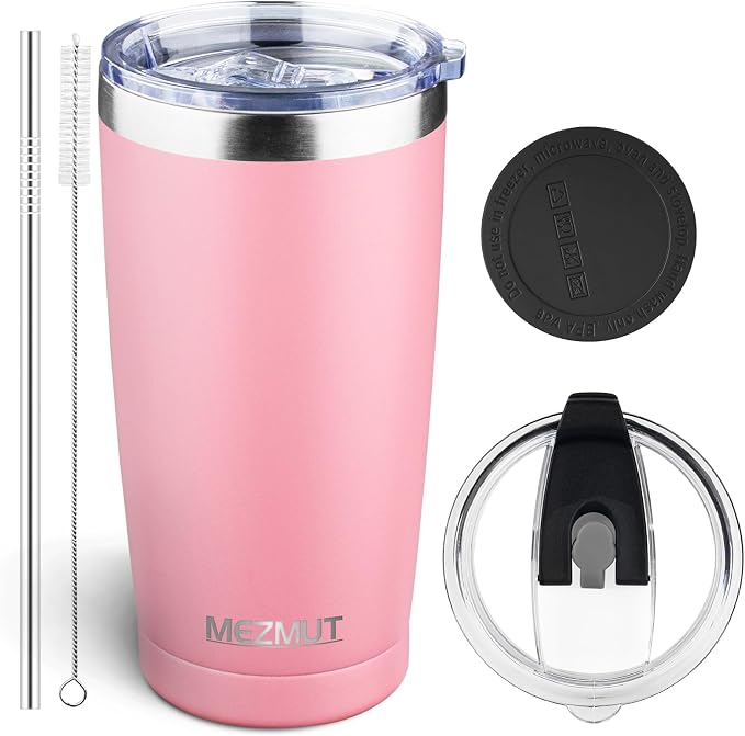 MEZMUT 20oz Insulated Tumbler Cup Travel Coffee Mug by MEZMUT