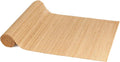 BambooMN Carbonized Bamboo Matchstick Table Runner, 2 Pieces | Natural by BambooMN