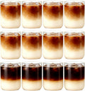 12 pieces round glass cups 12oz modern highball glasses cute cocktail glasses by MSPOQMRSF