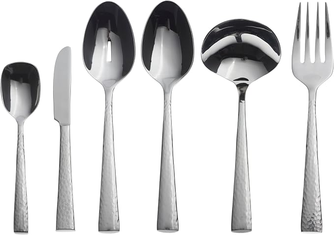 Oneida Cabria 6 Piece Fine Flatware Serve Set, 1.15 LB by Oneida