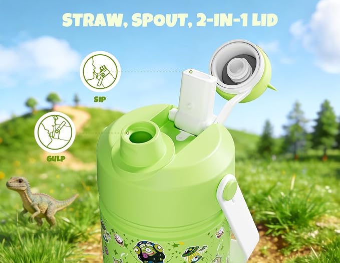 POWCAN 18 oz Insulated Water Bottle - Image 3