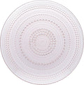 Fortessa Jupiter Hobnail Glass, 10.5" Dinner Plate by Unknown
