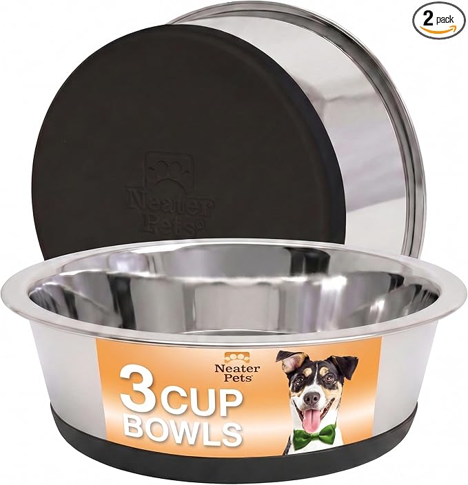 Neater Pet Brands Stainless Steel Dog Bowls by NeaterPetBrands