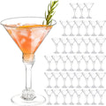 CALBODE 40 Pack Plastic Martini Glasses 5 Oz Disposable Cocktail Cups | Tall by CALBODE