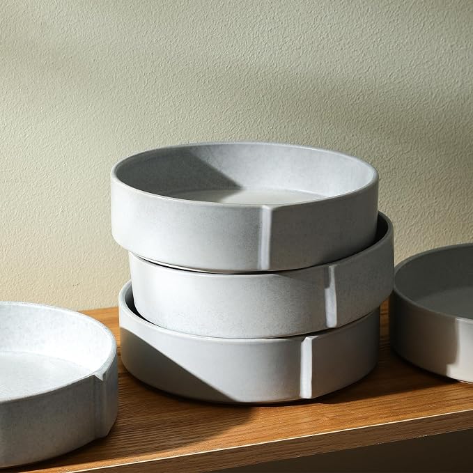Stone Lain Bao 4-Piece Pasta Bowl Set Stoneware - Image 4