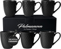 MIAMIO - Coffee Mugs Set of 6 - Palmanova Collection | Modern matte ceramic mug by MIAMIO
