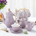 DUJUST 22 pcs Porcelain Tea Set by DUJUST