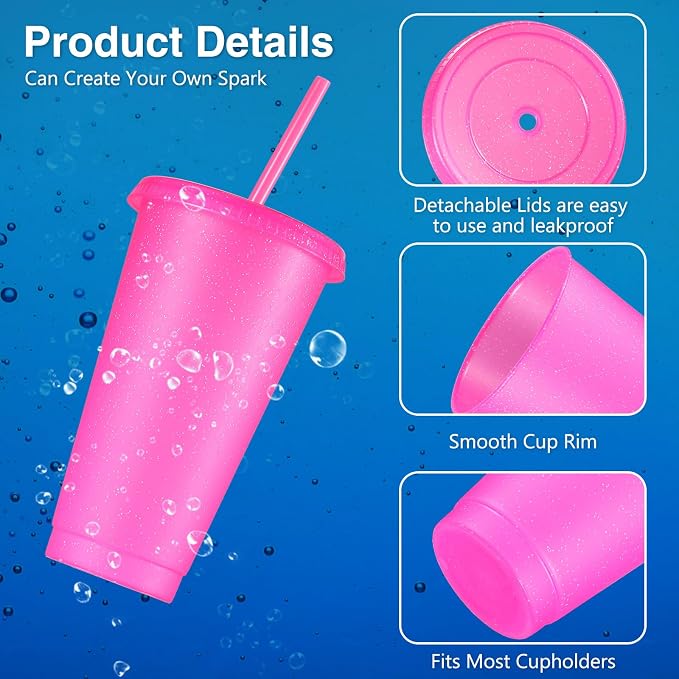 Amyhill 24 Pcs Reusable Cups - Image 3