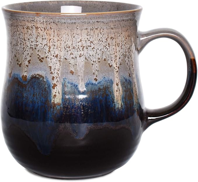Bosmarlin Large Ceramic Coffee Mug, Big Tea Cup by Bosmarlin