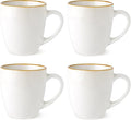 GBhome Ceramic Coffee Mugs Set of 4, 12oz Stoneware Coffee Mugs Set by GBhome