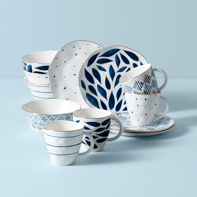 Lenox Blue Bay 12-Piece Dessert Set, 10.30 LB - Image 2