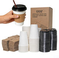 12oz Disposable Coffee Cups by Unknown