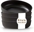Kyraton Pasta Bowls Set of 4, 37oz Salad Bowls Soup Bowls Large Pasta Serving by Kyraton