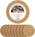 13 in Round Woven Placemats Plate Chargers Set of 10, Boho Farmhouse Rustic Woven Place Mats for Dining Table Decor, Rattan Wicker Table Mats Jute Braided Chargers for Dinner Plates