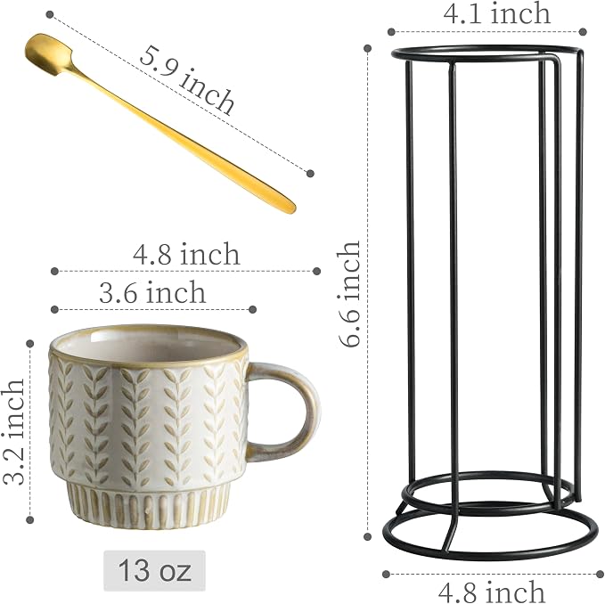 Miamolo Coffee Mugs Set of 4 - Image 2
