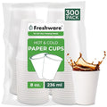 Freshware Coffee Cups 8 oz Disposable Paper Cups by Freshware