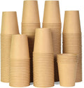 Vumdua 200 Pack 8 oz Kraft Paper Cups, Heavy-duty Disposable Coffee Cups by Vumdua
